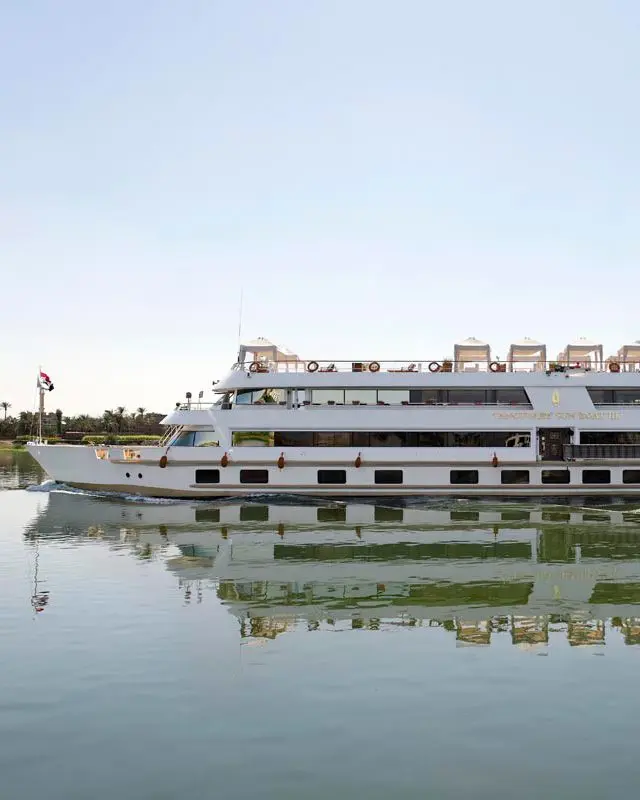 Exterior view of the Sanctuary Sun Boat III Nile Cruise Nile cruise ship